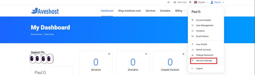 Security Settings