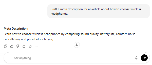 Craft a meta description for an article about how to choose wireless headphones.
