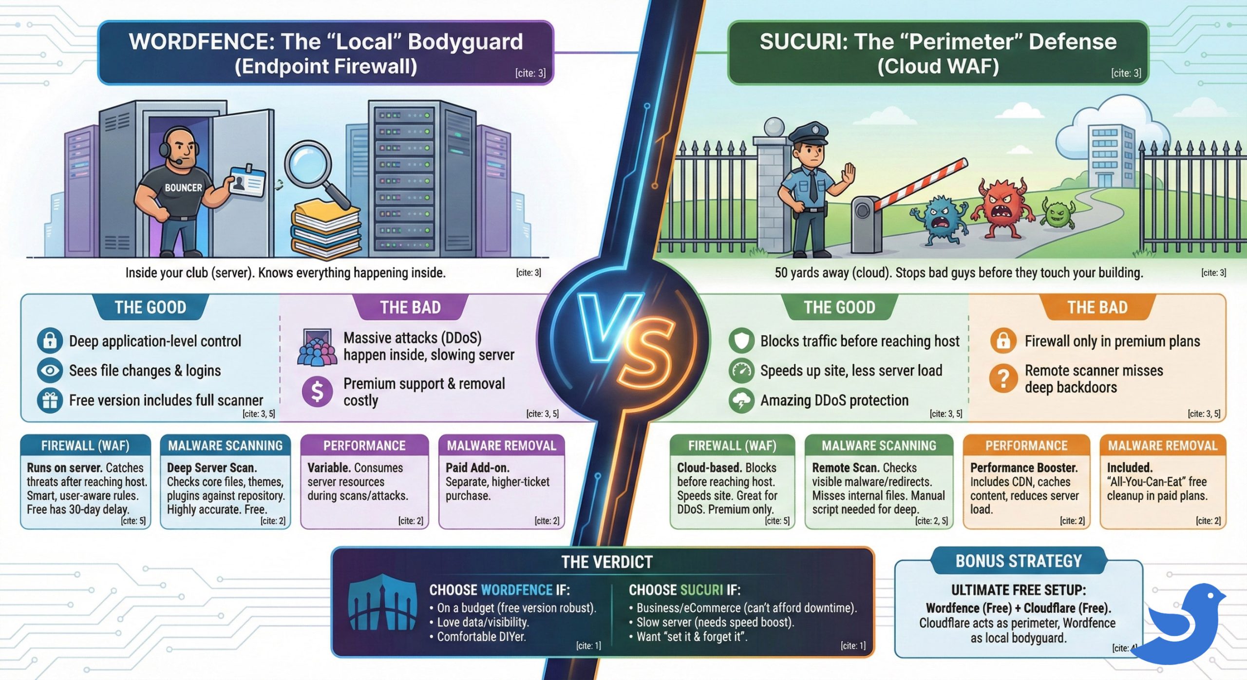 Wordfence vs Sucuri – Which WordPress Security Is Best?