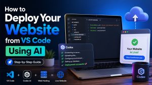 How to Deploy Your Website from VS Code Using AI: Step-by-Step Guide with Codex AI
