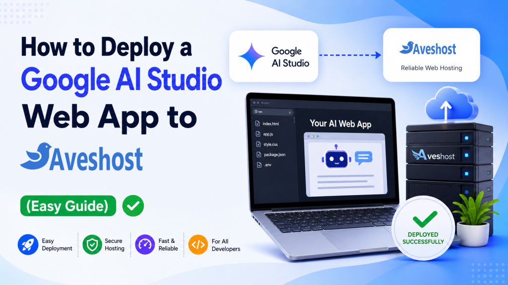 How to Deploy a Google AI Studio Web App to Aveshost (Easy Guide)