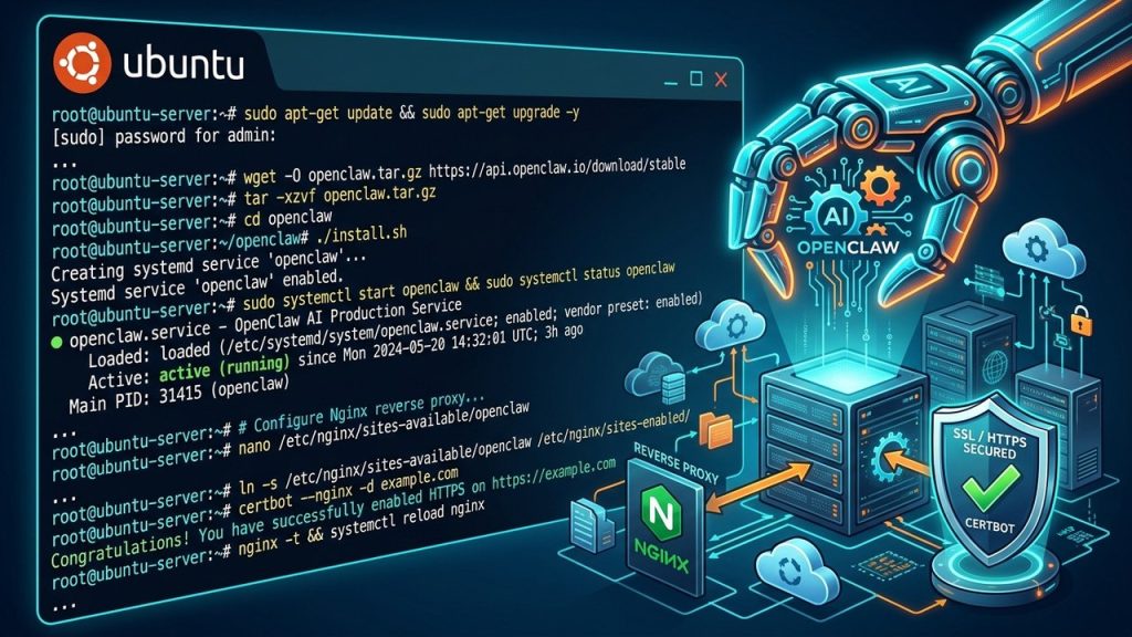 How to Install and Set Up OpenClaw on Ubuntu Server Production Guide