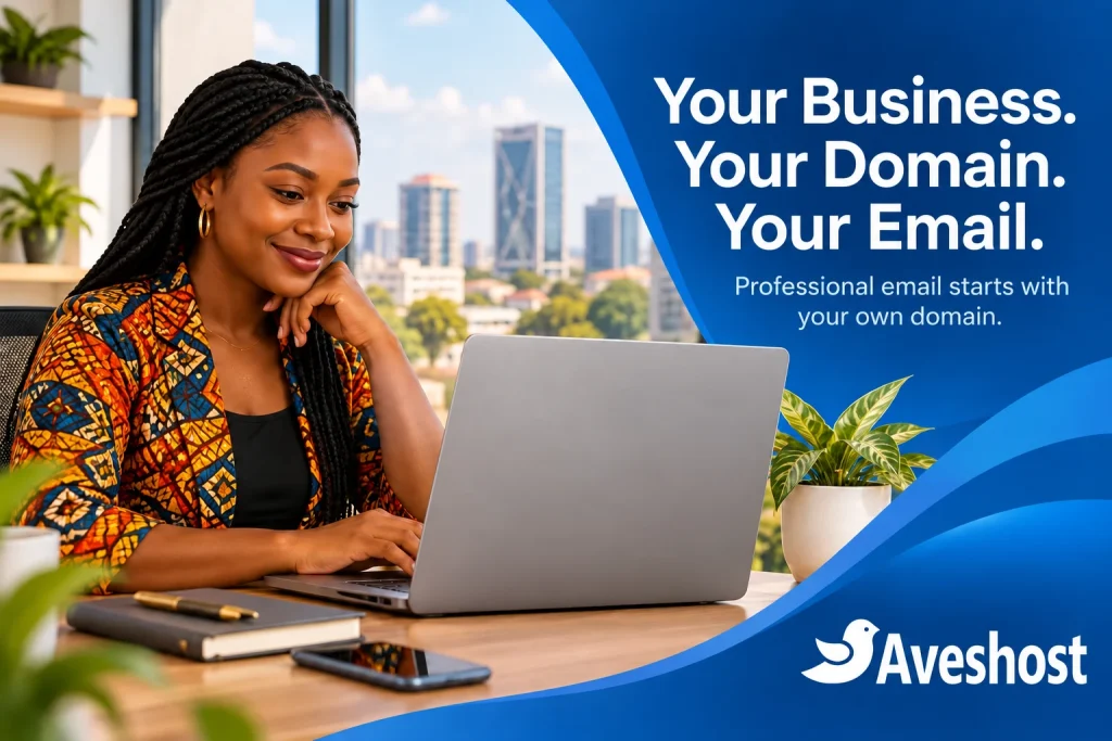 Create a business email address in Ghana with your own domain
