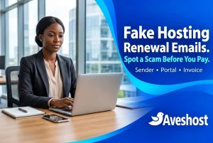 Spot fake hosting renewal emails in Ghana by checking sender details, portal invoices and payment requests before paying