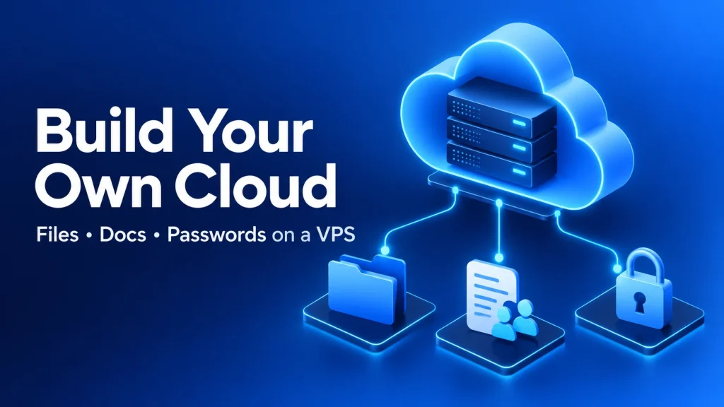 Build your own cloud for files, documents and passwords on a VPS