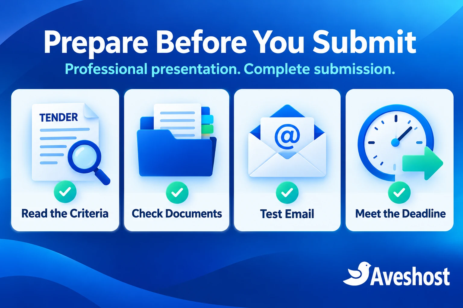 Ghana tender preparation checklist: read criteria, check documents, test email and meet the deadline